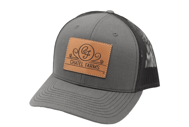 Châtel Farms Leather Patch Hat